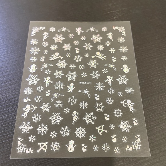 3pc Christmas nail stickers - Picture 4 of 4